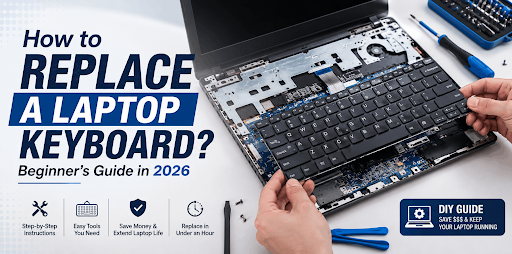 replace a laptop keyboard