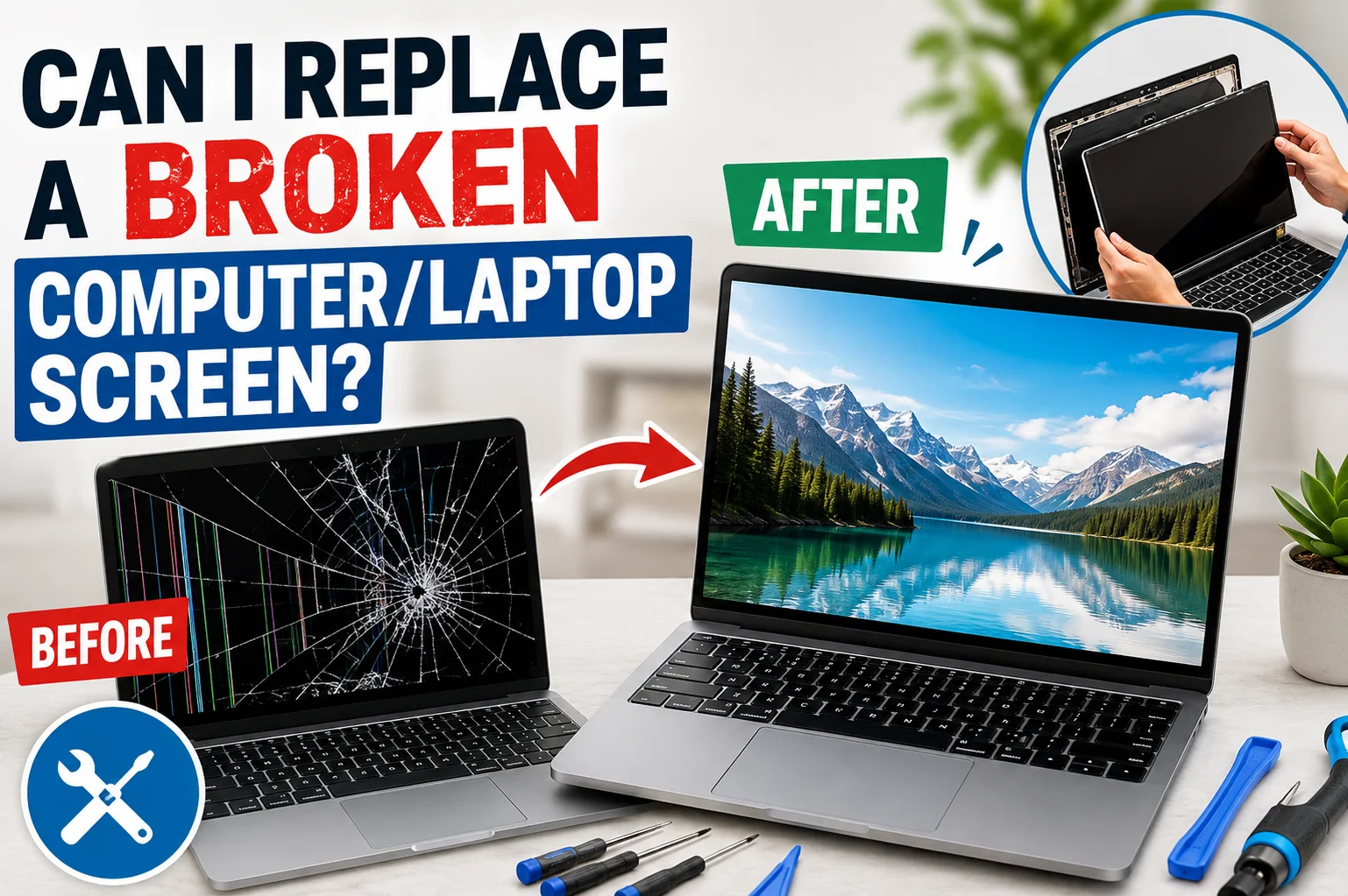 Broken Screen Repair
